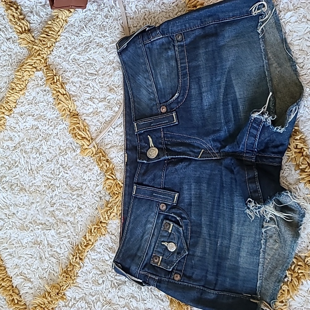 True Religion denim pocket short